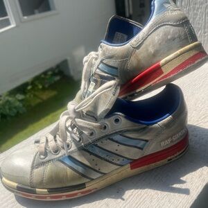 Raf Simons • adidas • Micropacer • sz 6 Mens ~trompe l’oeil’ • ‘multi’ colorway